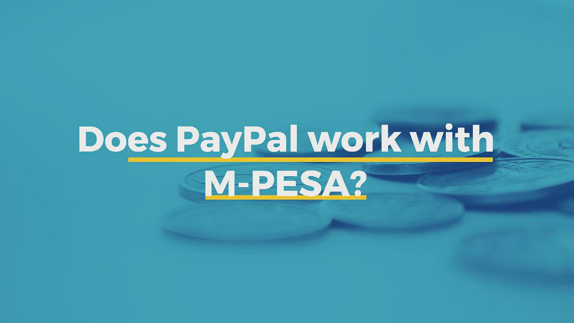 'Video thumbnail for Does PayPal work with M-PESA'