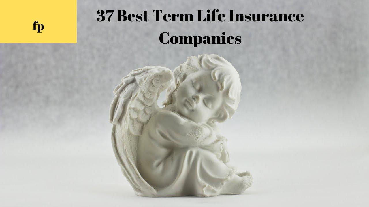 'Video thumbnail for 37 Best Term Life Insurance Companies'