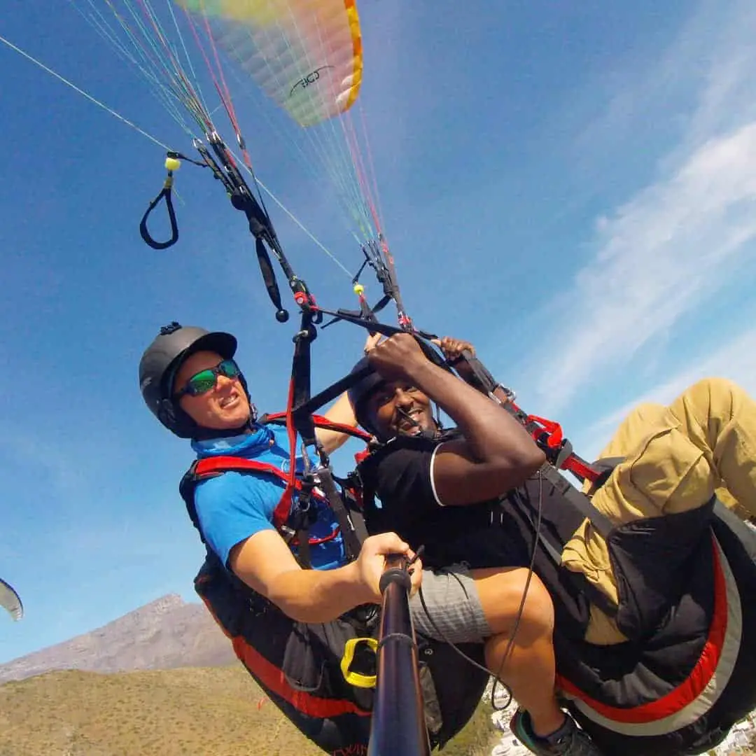 Paragliding in Cape Town 2