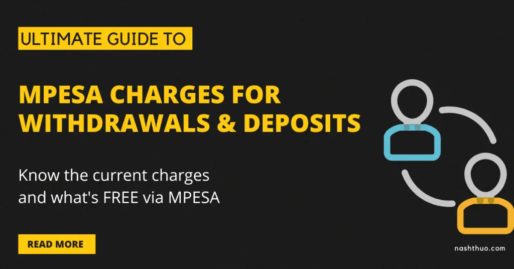 MPESA Charges 2023 Withdrawal & Sending FREE Calculator