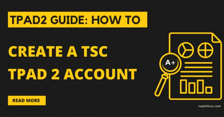 TPAD2 Portal: A+ Guide on How to Create a TSC TPAD 2 Account
