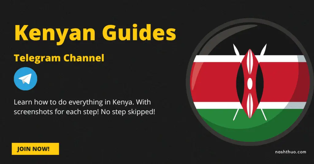 Kenyan Guides Telegram Channel