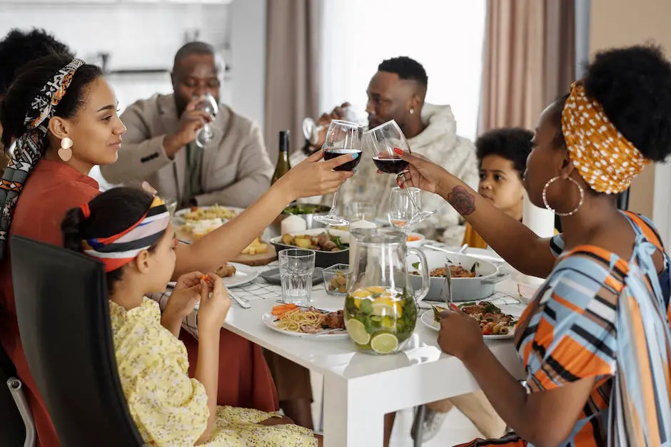 Image of a family discussing finances at the dinner table